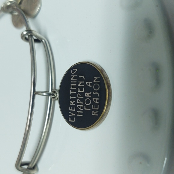 Alex and Ani~Everything Happens for a Reason~Silver - Picture 2 of 3